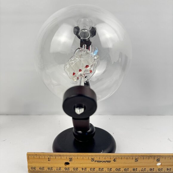 Kempstood Glass Globe Whiskey Decanter 850 ml Hand Blown Inner Galleon Ship READ - Picture 16 of 16